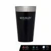 Tumblers & Food Jars Stanley Adventure Vacuum Insulated Stacking Pint Cup 16 Oz./473 Ml (Matte Black) 1 Tumblers & Food Jars Stanley Adventure Vacuum Insulated Stacking Pint Cup 16 Oz./473 Ml (Matte Black)