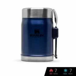 Stanley Classic Vacuum Insulated Food Jar With Spork 14 Oz./414 Ml Tumblers & Food Jars