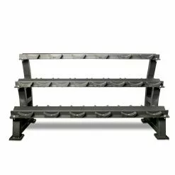 Weight Training Element Fitness 3 Tier Dumbbell Rack