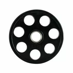 Element Fitness Rubber Plate W/ 7 Holes 2.5-20kg Set Fitness Accessories