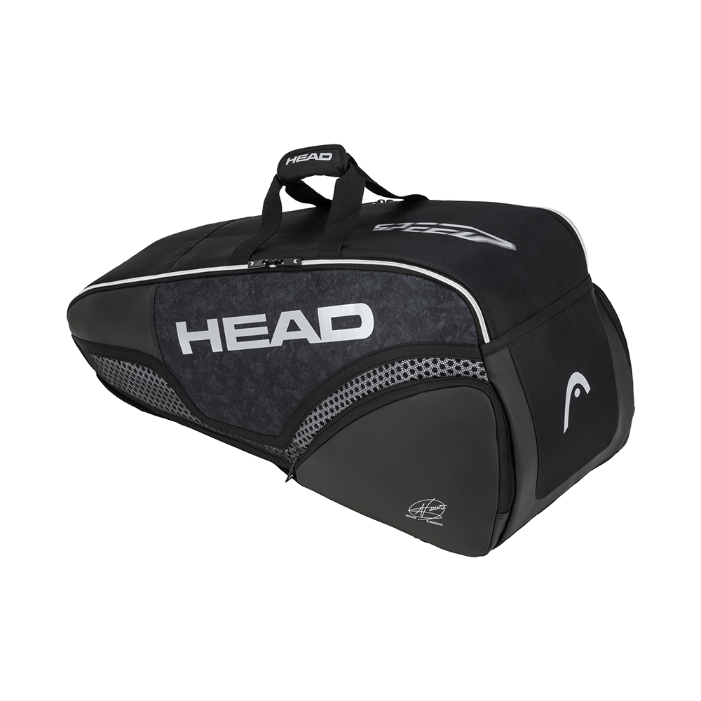 HEAD Djokovic 6R Combi Tennis Bag Tennis Bags 3 HEAD Djokovic 6R Combi Tennis Bag Tennis Bags