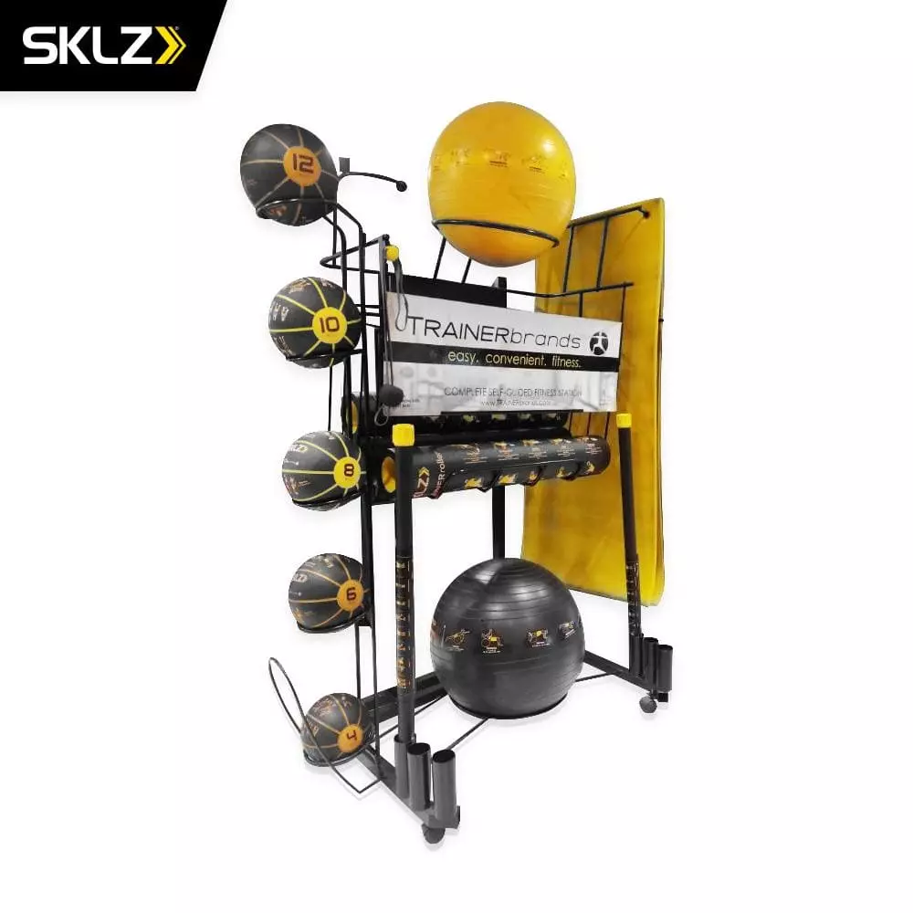 SKLZ Trainer Brand Set With Rack 4 SKLZ Trainer Brand Set With Rack