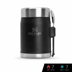 Stanley Classic Vacuum Insulated Food Jar With Spork 14 Oz./414 Ml Tumblers & Food Jars