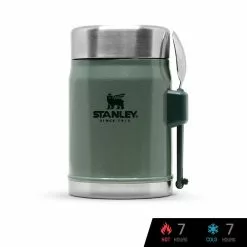 Stanley Classic Vacuum Insulated Food Jar With Spork 14 Oz./414 Ml Tumblers & Food Jars