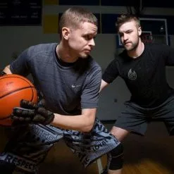 Powerhandz - Anti Grip Basketball Gloves Sports