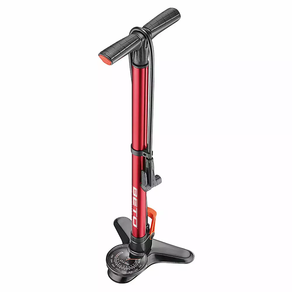 BETO Tubeless Alloy Floor Pump Bike Pump With Gauge CFL-003AGD Air Pump Bike Accessories 3 BETO Tubeless Alloy Floor Pump Bike Pump With Gauge CFL-003AGD Air Pump Bike Accessories