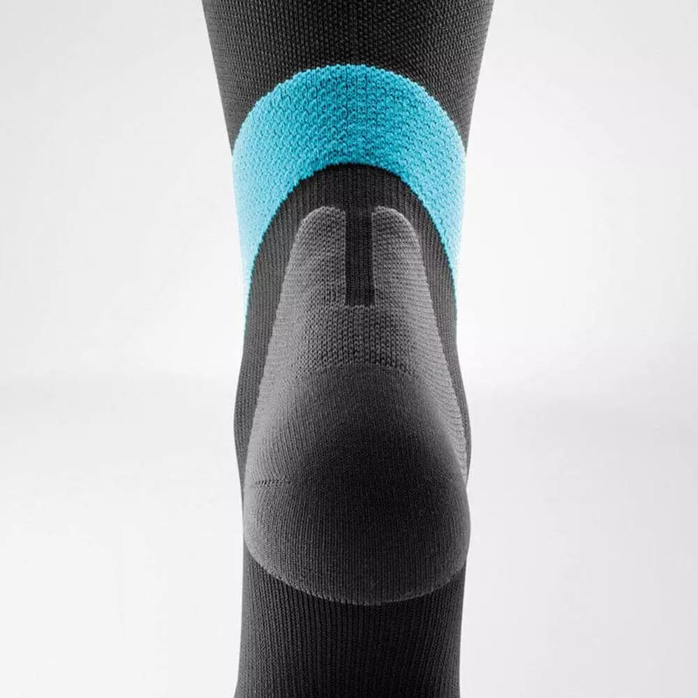 Bauerfeind Compression Socks Ball & Racket 20-30mmHg Long - Hard Coal/ Rivera 4 Bauerfeind Compression Socks Ball & Racket 20-30mmHg Long - Hard Coal/ Rivera