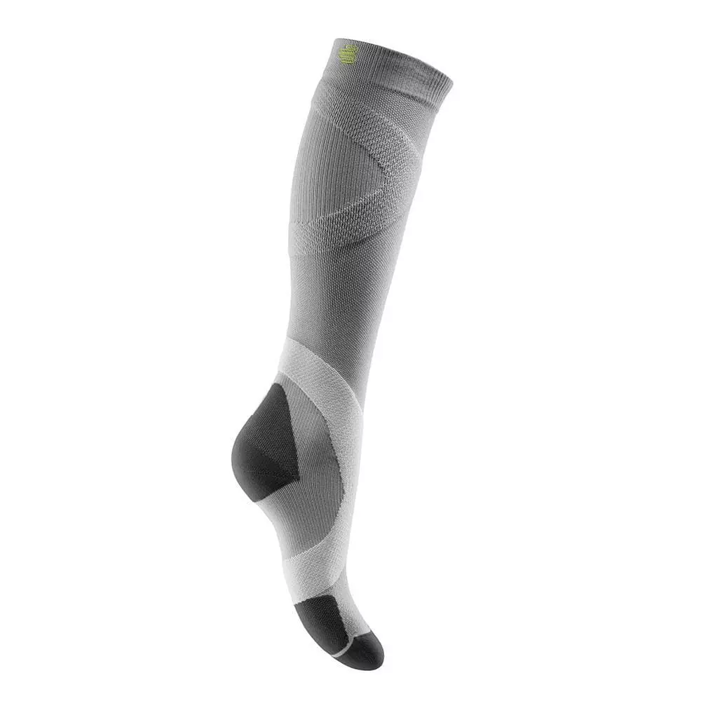 Bauerfeind Compression Socks Ball & Racket 20-30mmHg Long - Silver/Polar 6 Bauerfeind Compression Socks Ball & Racket 20-30mmHg Long - Silver/Polar