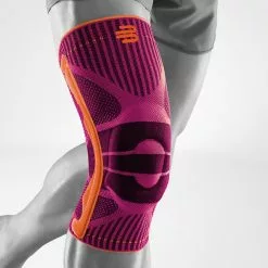 Bauerfeind Knee Support - Pink Massage/Support