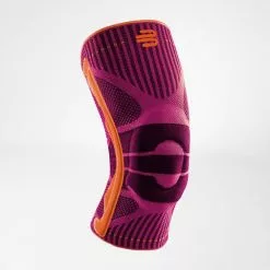 Bauerfeind Knee Support - Pink Massage/Support