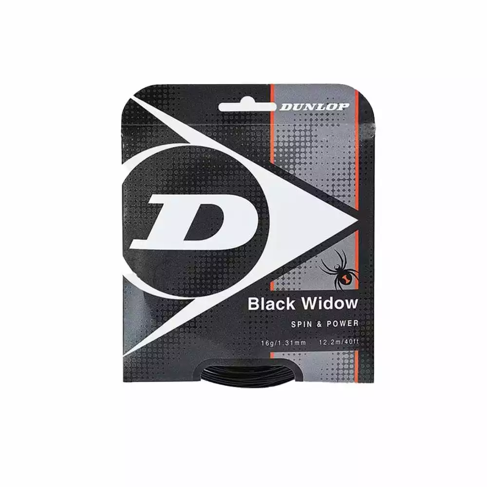 Dunlop Black Widow Tennis String 3 Dunlop Black Widow Tennis String