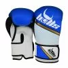 Bulls Professional Classic Boxing Gloves - Blue/White Sports