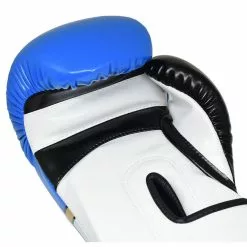 Bulls Professional Classic Boxing Gloves - Blue/White Sports