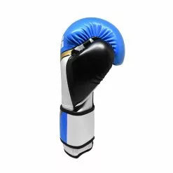 Bulls Professional Classic Boxing Gloves - Blue/White Sports