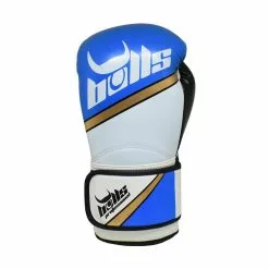 Bulls Professional Classic Boxing Gloves - Blue/White Sports
