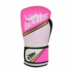 Sports Bulls Professional Classic Boxing Gloves - Pink/White