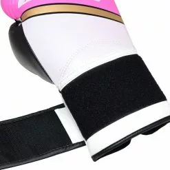 Sports Bulls Professional Classic Boxing Gloves - Pink/White