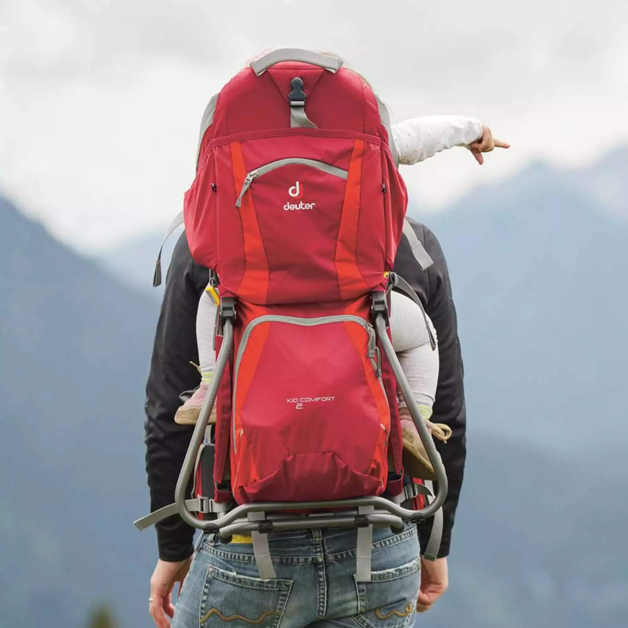 Outdoor/Camping Deuter Kid Comfort 2 Child Carrier 6 Outdoor/Camping Deuter Kid Comfort 2 Child Carrier