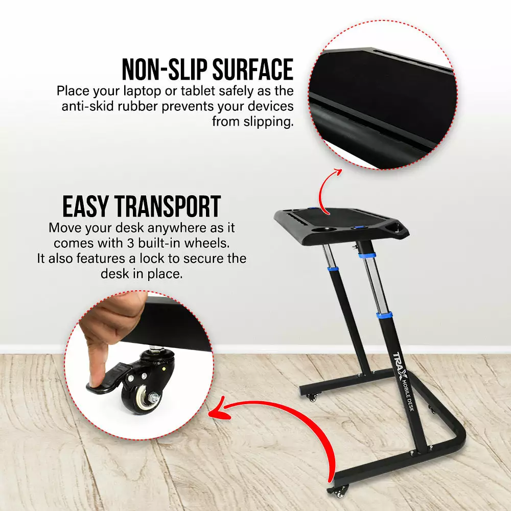 Trax Mobile Desk 6 Trax Mobile Desk