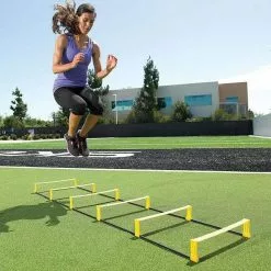 SKLZ Elevation Ladder - 2-in-1 Speed Training Hurdles + Exercise/Agility Ladder Ladders/Hurdles/Cones