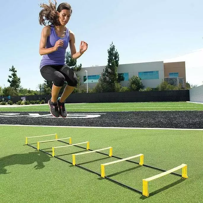 SKLZ Elevation Ladder - 2-in-1 Speed Training Hurdles + Exercise/Agility Ladder Ladders/Hurdles/Cones 4 SKLZ Elevation Ladder - 2-in-1 Speed Training Hurdles + Exercise/Agility Ladder Ladders/Hurdles/Cones