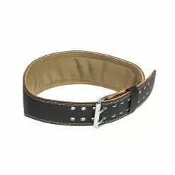 Harbinger 4" Padded Leather Belt Lifting Belt