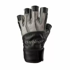 Weight Training Harbinger Bioform Wristwrap Gloves Gym Gloves