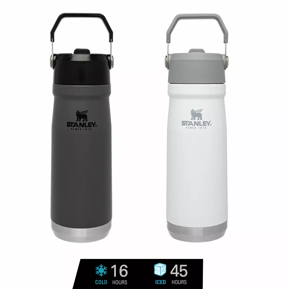 Tumblers & Food Jars Stanley IceFlow Flip Straw Water Bottle Vacuum Insulated Tumbler 17 Oz.-22 Oz. 3 Tumblers & Food Jars Stanley IceFlow Flip Straw Water Bottle Vacuum Insulated Tumbler 17 Oz.-22 Oz.