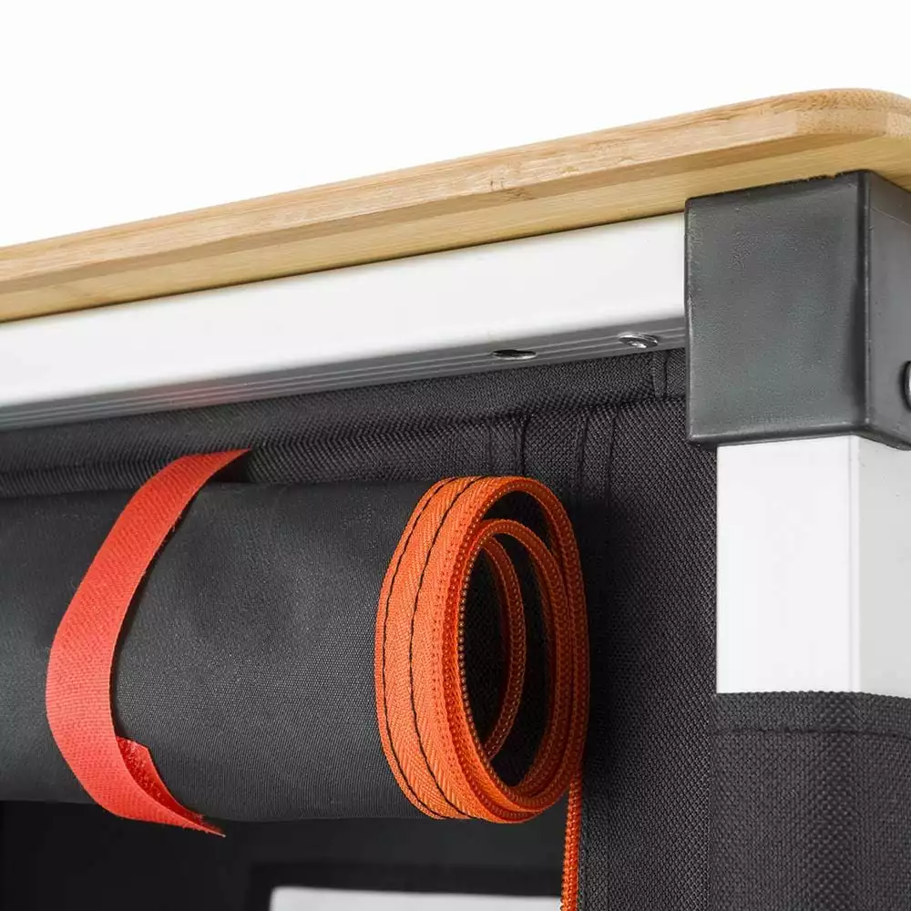 Outdoor/Camping KingCamp Bamboo Camping Cooking Table (Black) 6 Outdoor/Camping KingCamp Bamboo Camping Cooking Table (Black)