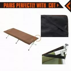 KingCamp Multi-Purpose Comfort Cot Sleeping Pad Sleeping Bag (Coffee) Outdoor/Camping 10 KingCamp Multi-Purpose Comfort Cot Sleeping Pad Sleeping Bag (Coffee) Outdoor/Camping