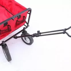 KingCamp Folding Wagon Garden Yard Beach Cart - Red Outdoor/Camping 14 KingCamp Folding Wagon Garden Yard Beach Cart - Red Outdoor/Camping