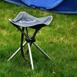 KingCamp Four Legs Stool 4 Folding Chair Camping Chair (Dark Gray) 13 KingCamp Four Legs Stool 4 Folding Chair Camping Chair (Dark Gray)