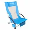 KingCamp High Backed Beach Chair Folding Chair Camping Chair (Blue) Outdoor/Camping