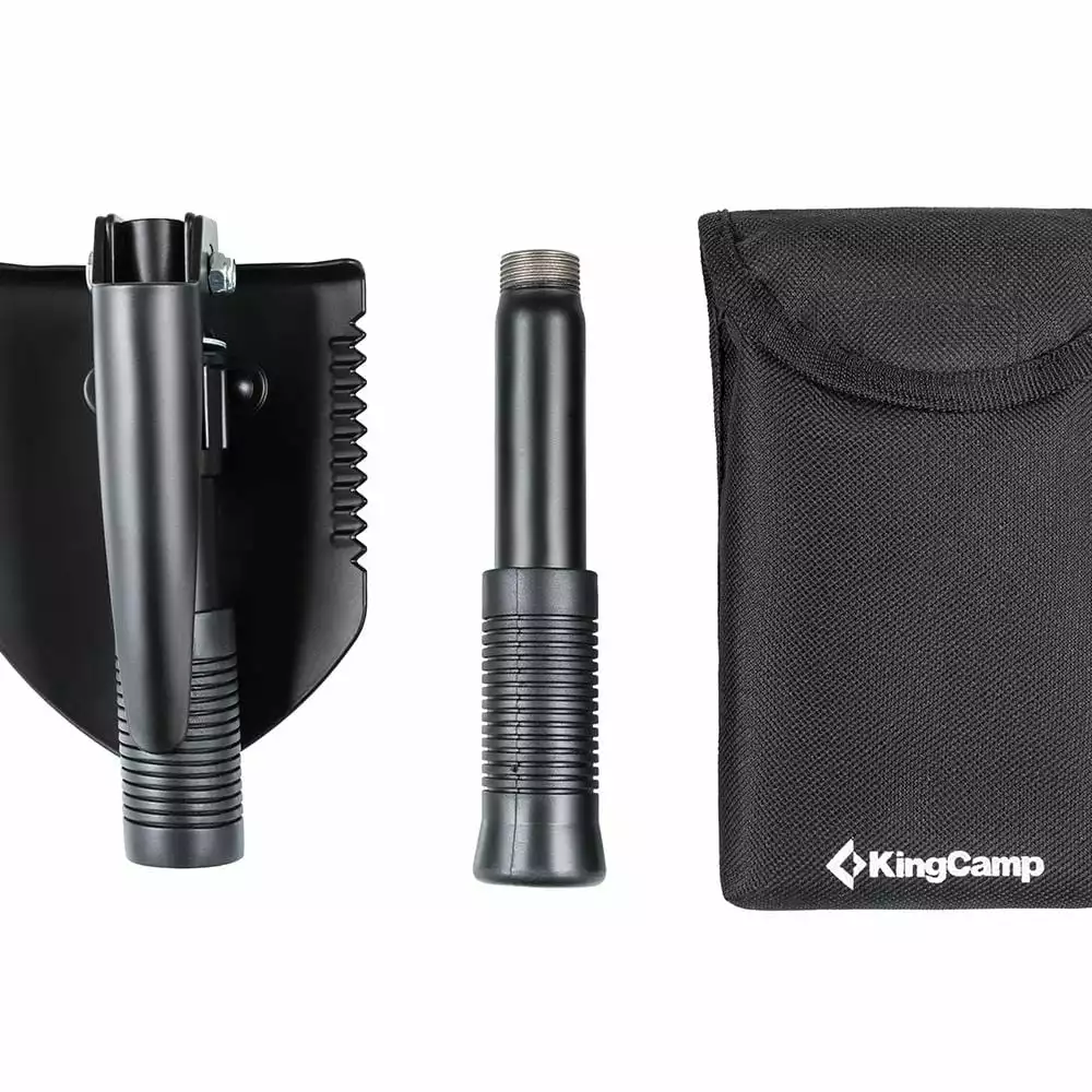 Outdoor/Camping KingCamp Multifunction Foldable Tri-Folded Shovel (Black) 9 Outdoor/Camping KingCamp Multifunction Foldable Tri-Folded Shovel (Black)