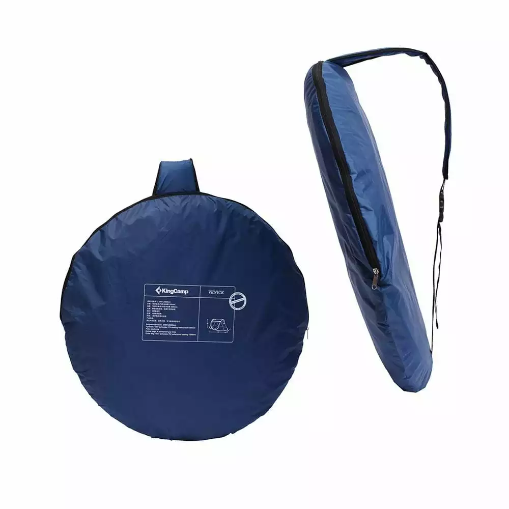 KingCamp Venice Pop-Up Lightweight Tent Camping Tent (Blue) 8 KingCamp Venice Pop-Up Lightweight Tent Camping Tent (Blue)