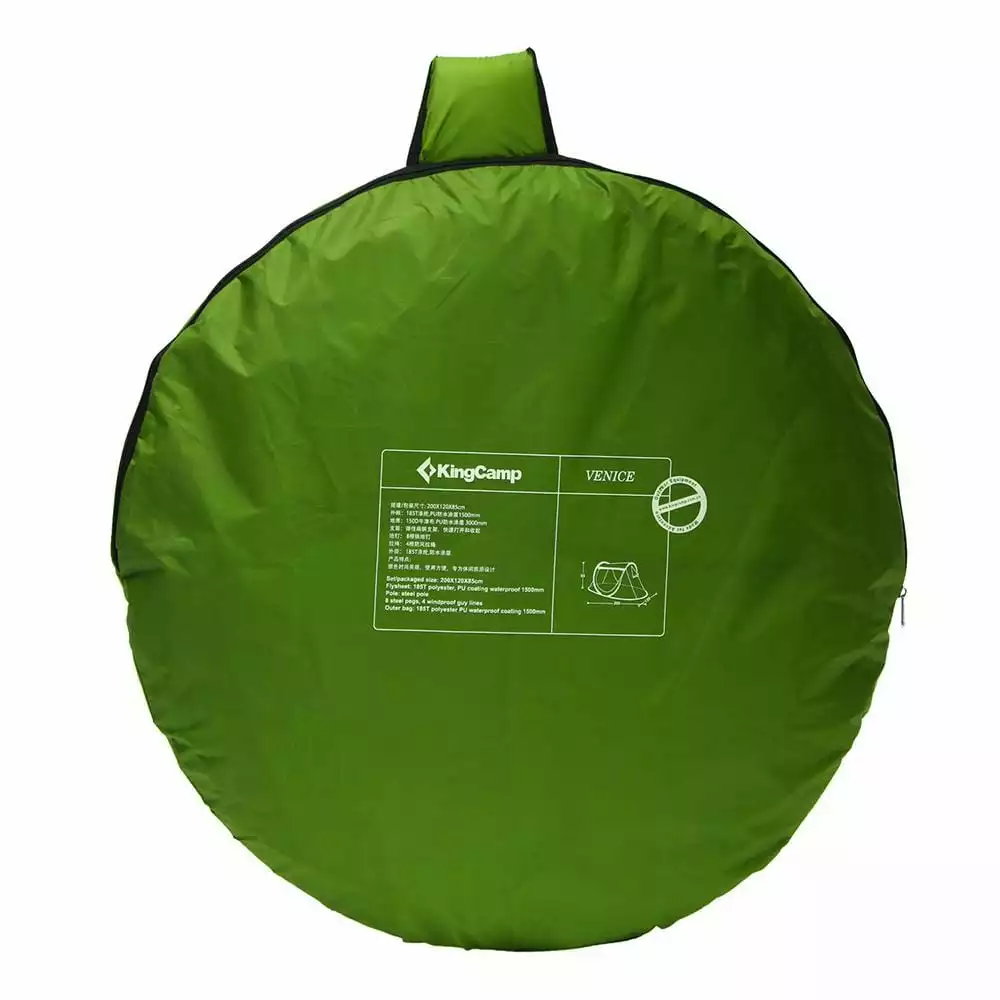 KingCamp Venice Pop-Up Lightweight Tent Camping Tent (Green) Outdoor/Camping