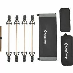 Outdoor/Camping KingCamp Ultralight Folding Camping Cot Folding Bed (Black) 13 Outdoor/Camping KingCamp Ultralight Folding Camping Cot Folding Bed (Black)