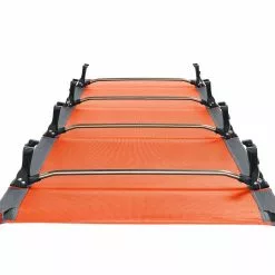 KingCamp Ultralight Folding Camping Cot Folding Bed (Orange)