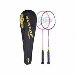 Sports Dunlop Neon Badminton Racket Set
