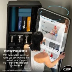 NordicTrack Vault Complete Home Gym - Workout Fitness Mirror 17 NordicTrack Vault Complete Home Gym - Workout Fitness Mirror