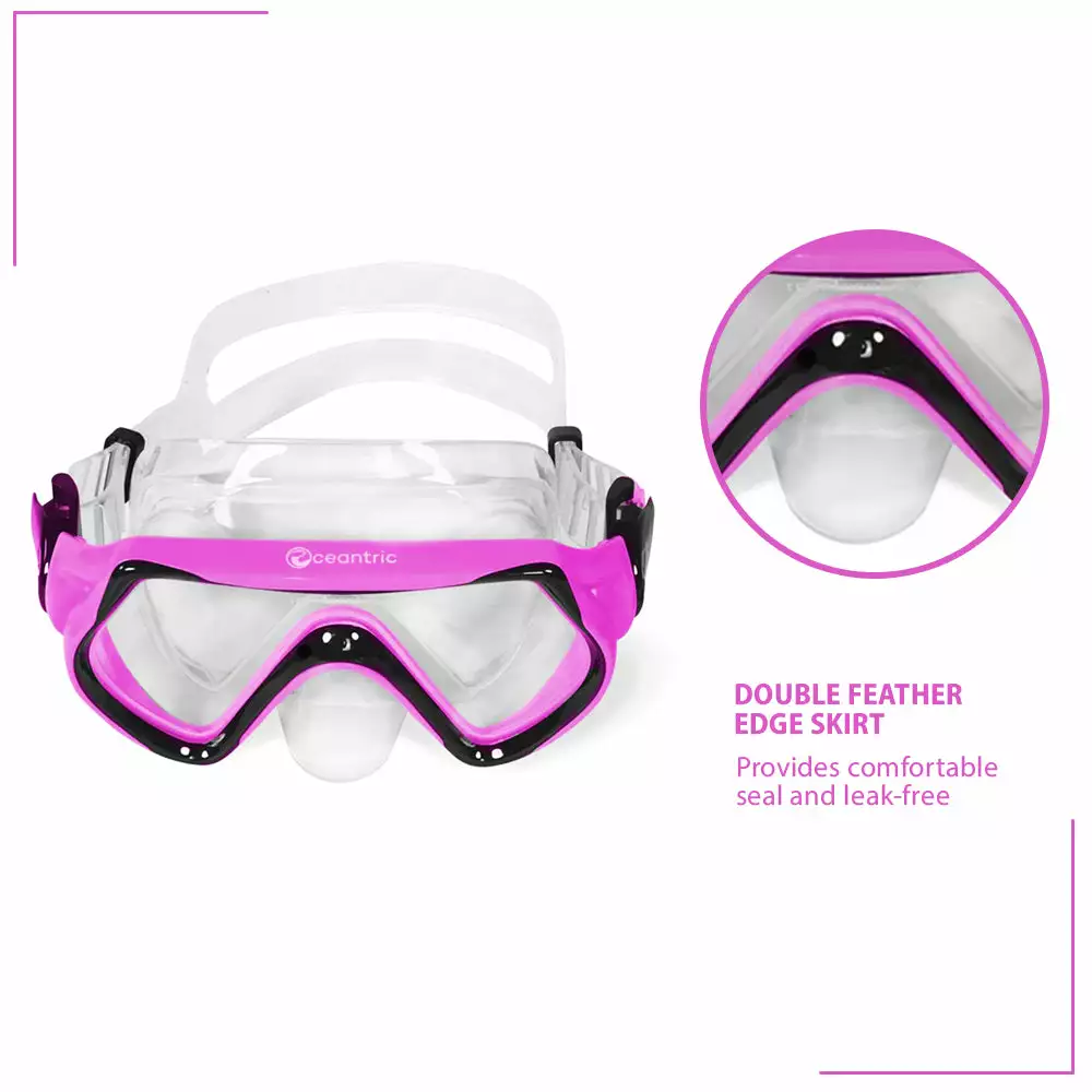Sports Oceantric Snorkeling Snorkel Set Kids 2.0 6 Sports Oceantric Snorkeling Snorkel Set Kids 2.0