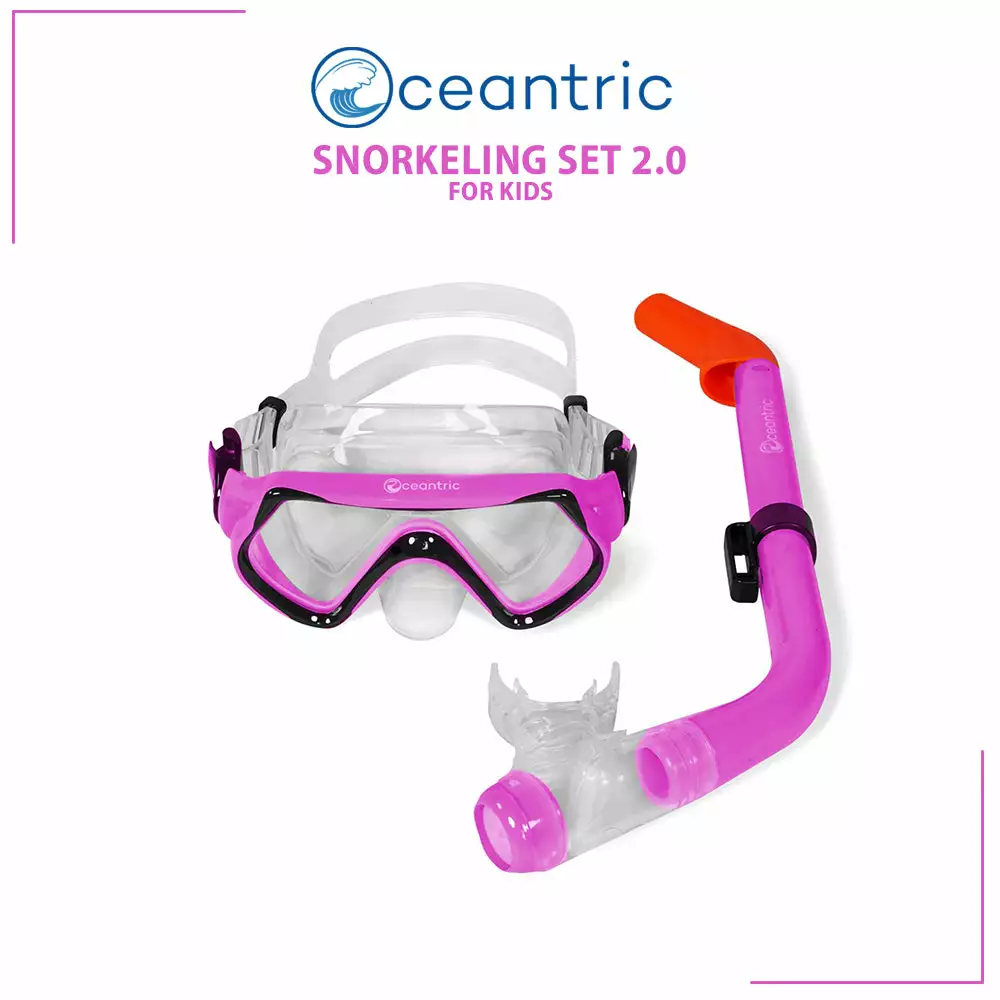 Sports Oceantric Snorkeling Snorkel Set Kids 2.0 4 Sports Oceantric Snorkeling Snorkel Set Kids 2.0