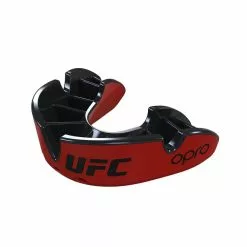 Opro Mouthguard Self-Fit UFC Silver - Red/Black Boxing