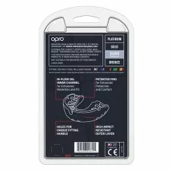 Opro Mouthguard Self-Fit UFC Silver - Red/Black Boxing 9 Opro Mouthguard Self-Fit UFC Silver - Red/Black Boxing