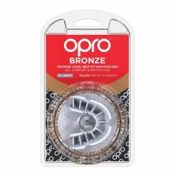 Opro Mouthguard Self-fit Gen 4 Bronze - White Boxing