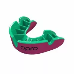 Boxing Opro Mouthguard Self-fit Gen 4 Silver - Pink/Green