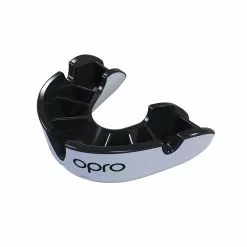 Opro Mouthguard Self-fit Gen 4 Silver - White/Black