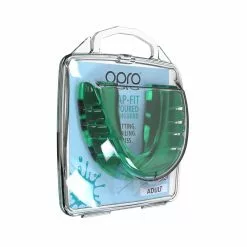 Opro Mouthguard Snap-Fit Adult - Mint Green Flavored 10 Opro Mouthguard Snap-Fit Adult - Mint Green Flavored