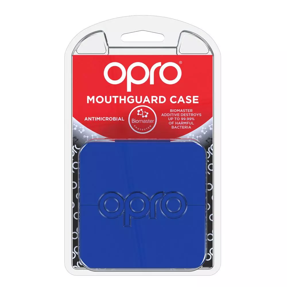 Mouth Guards Opro Self-Fit Gen 4 Anti-Microbial Case - Blue 4 Mouth Guards Opro Self-Fit Gen 4 Anti-Microbial Case - Blue