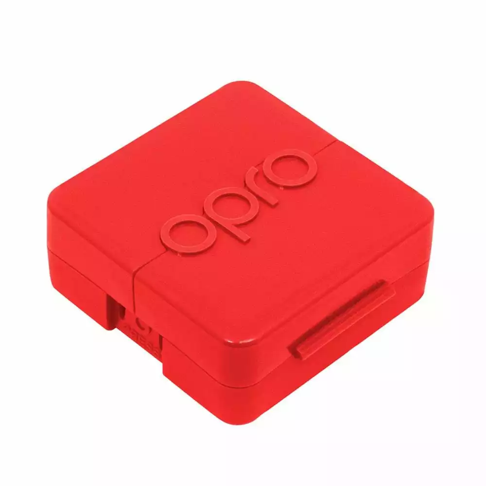 Opro Self-Fit Gen 4 Anti-Microbial Case - Red Mouth Guards 3 Opro Self-Fit Gen 4 Anti-Microbial Case - Red Mouth Guards